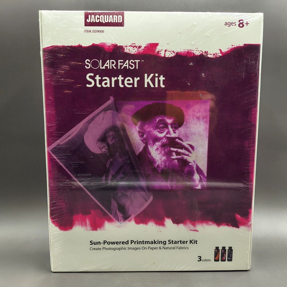 Jacquard Solar Fast Sun Powered Printmaking Starter Kit Tshirt